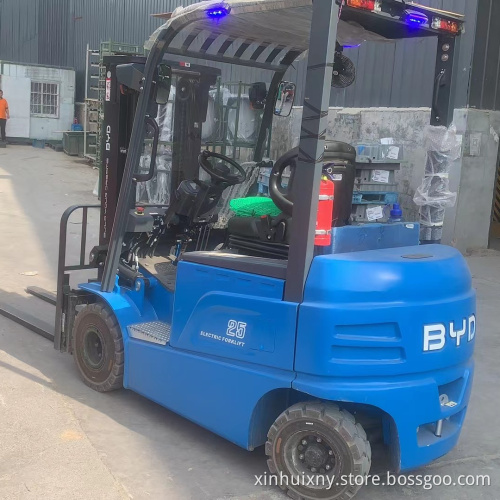 Byd Brand Controbilance carrelli elevatori di carrelli elettorali elettrici puro nuovo carrello elevatore energetico